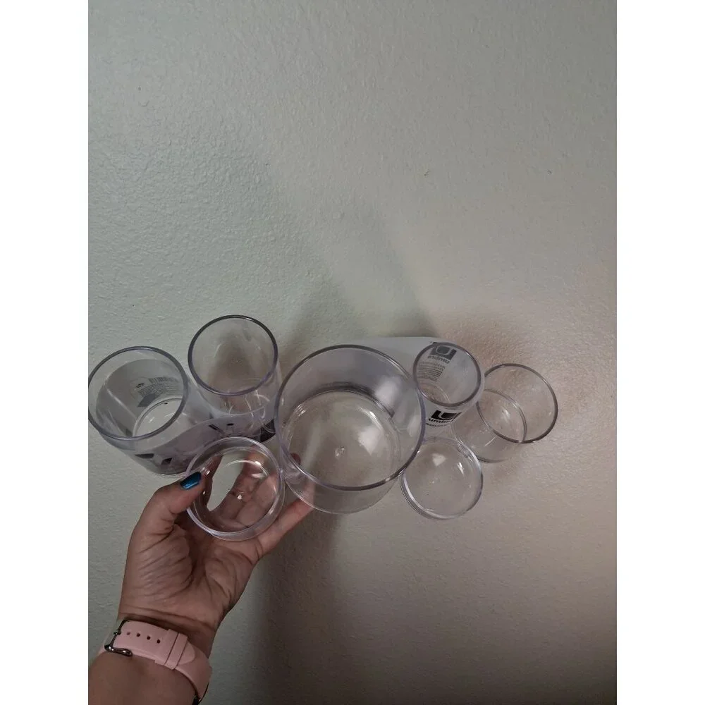 NWT Umbra Organizer Bathroom Cosmetics Clear Acrylic